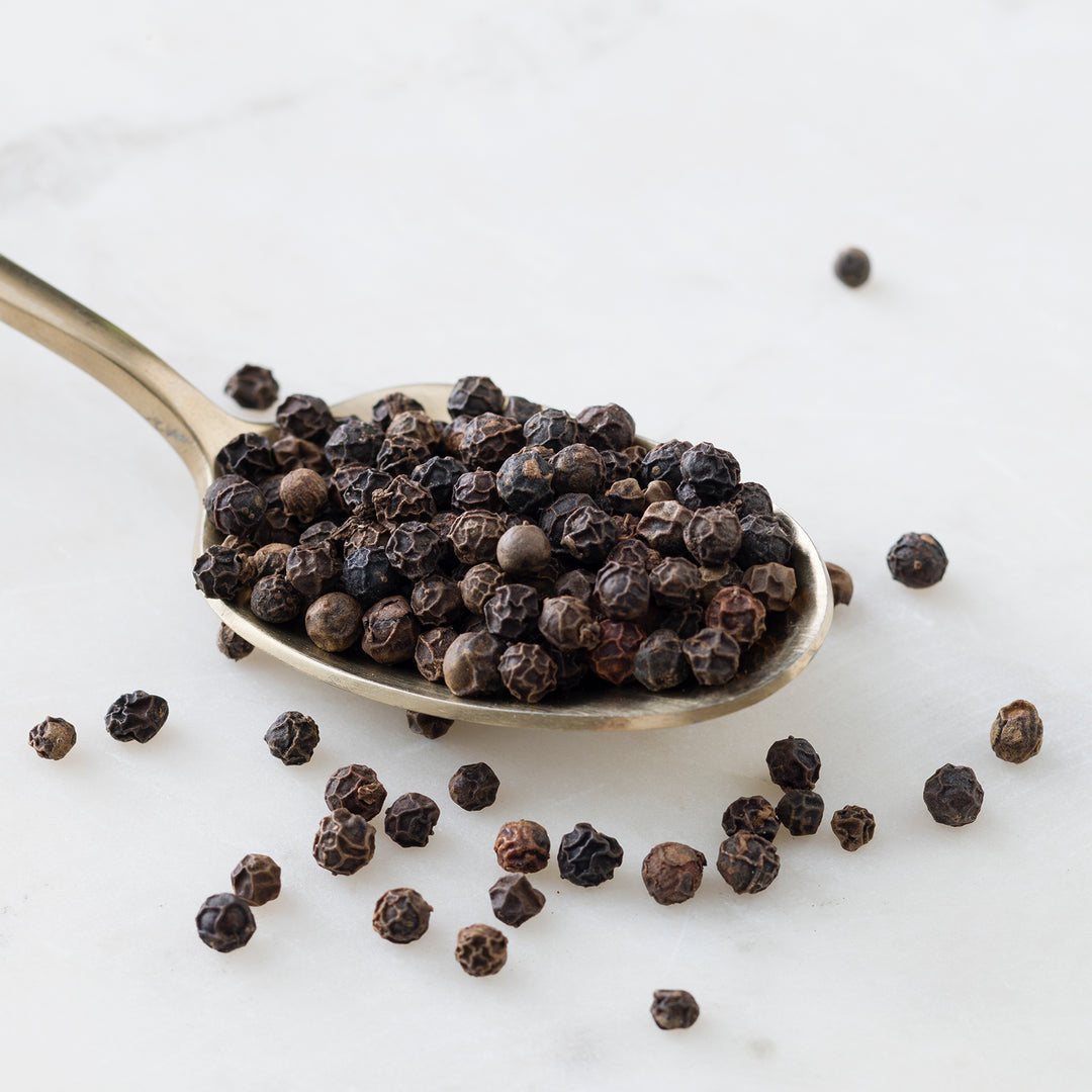 Whole Black Peppercorns