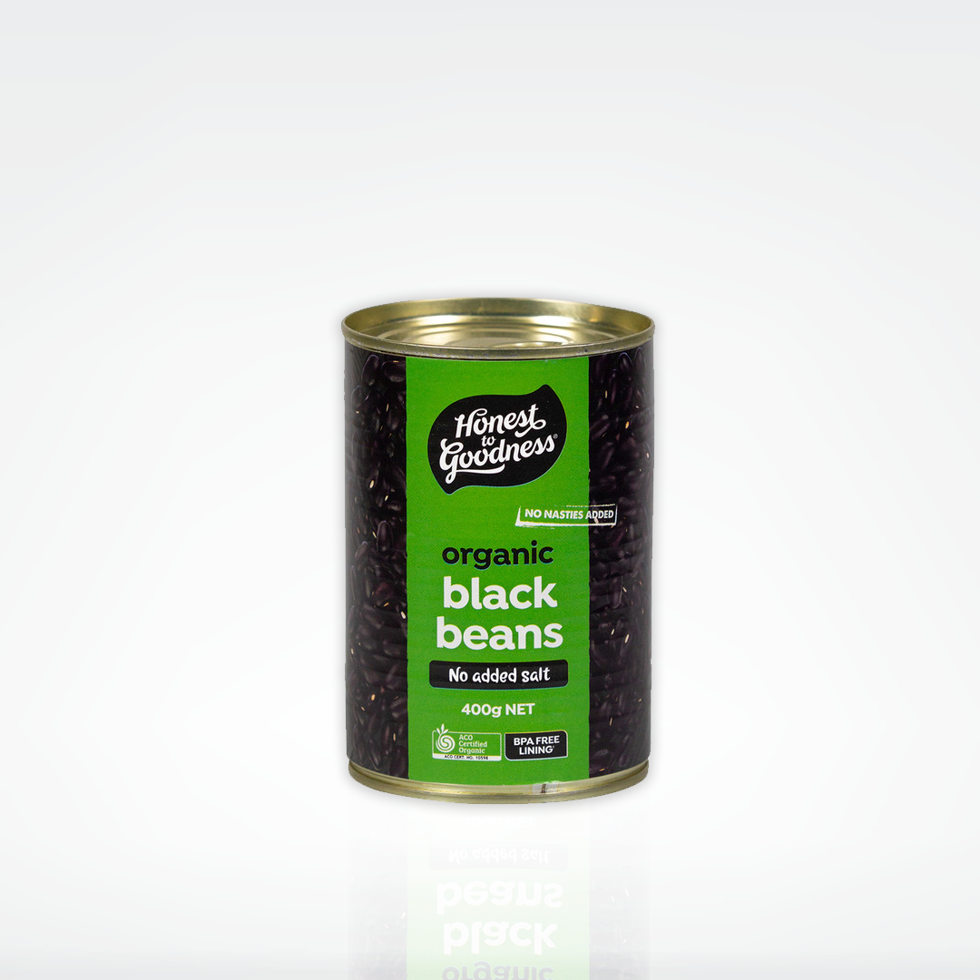 Black Beans Organic 400g The Wholefoods Refillery