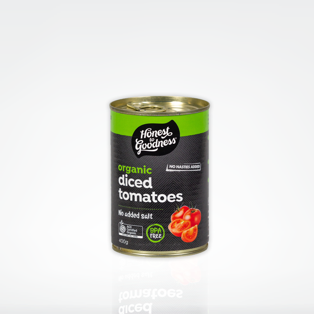 Diced Tomatoes Organic 400g The Wholefoods Refillery