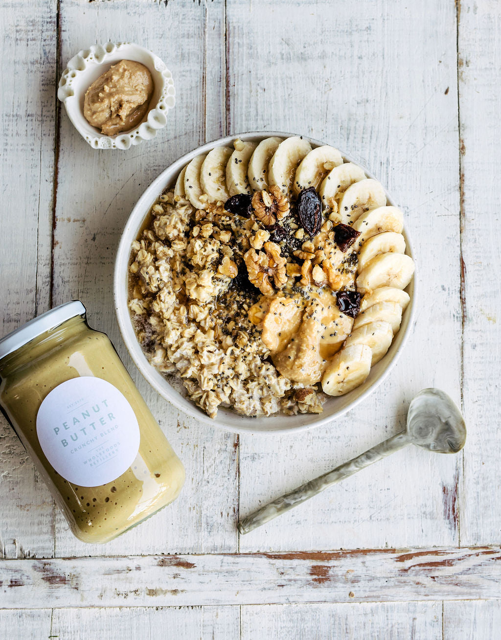 Peanut Butter & Maple Overnight Oats