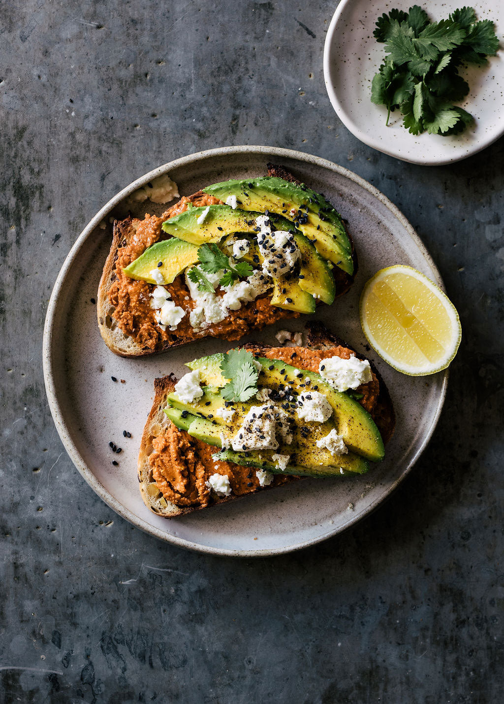Mild Chilli Avocado & Goats Cheese Toast