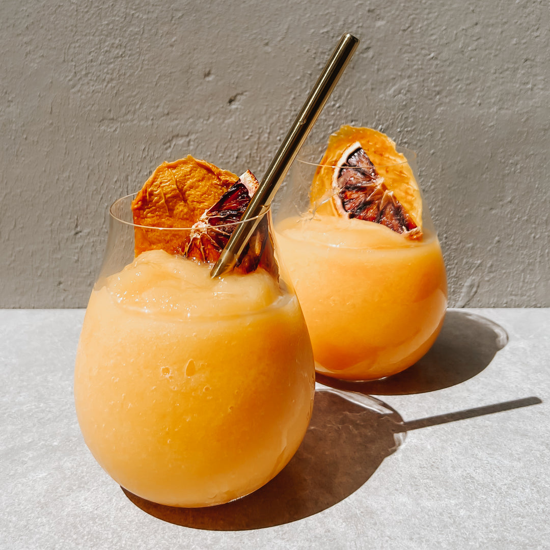 Blood Orange & Mango Slushie Spritz