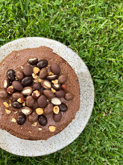 Choc Hazelnut Easter Cake