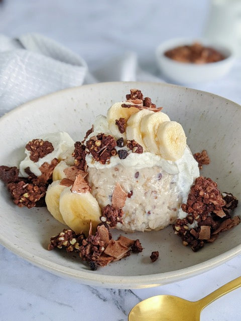 Salted Caramel Breakfast Pudding