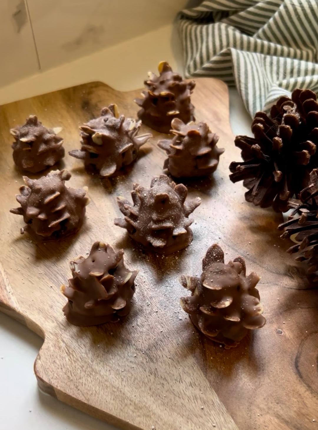 Almond Pinecones
