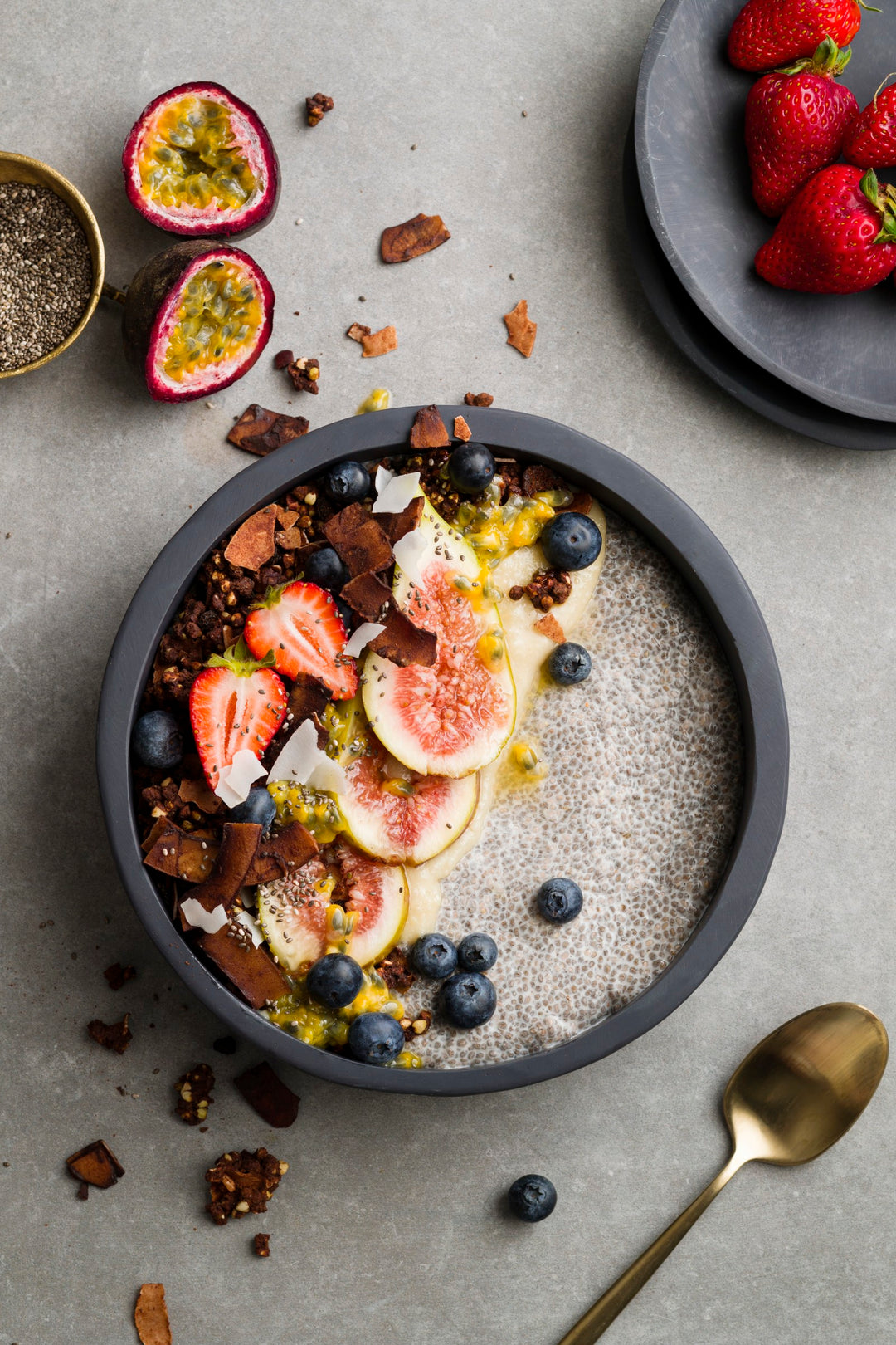 Summer Berry Chia Pudding