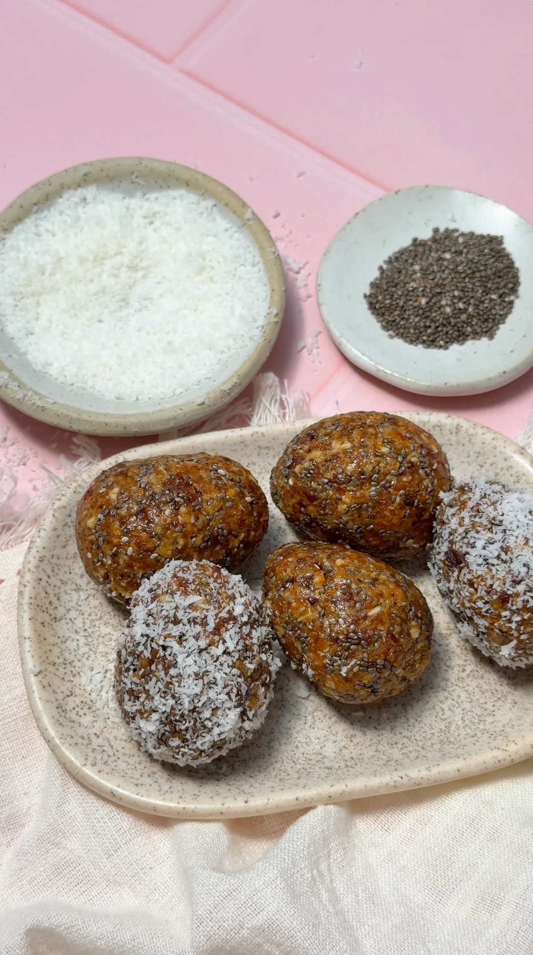 Apricot Easter Egg Protein Balls