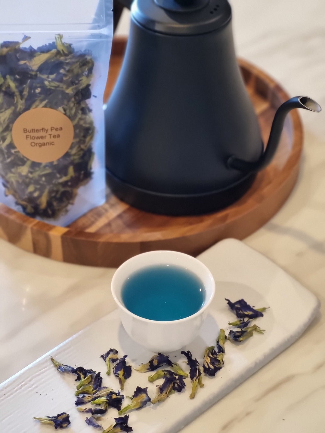 Blue Butterfly Pea Flower Tea - Certified Organic