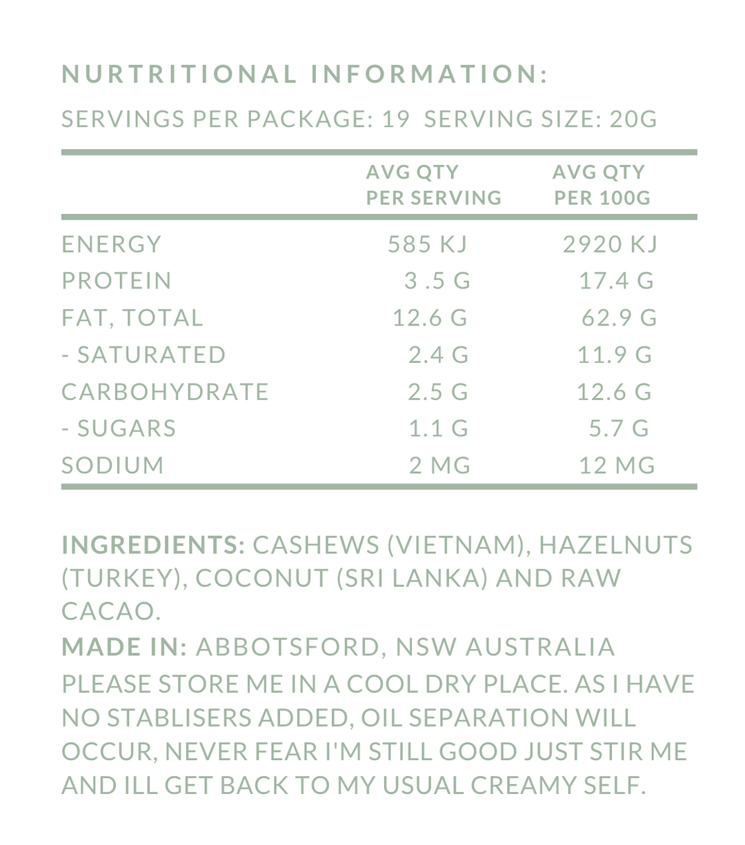 Not Tella Spread – 365g