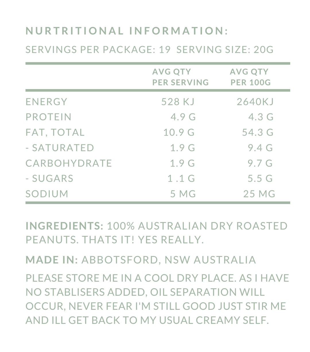 Peanut Butter - 390g