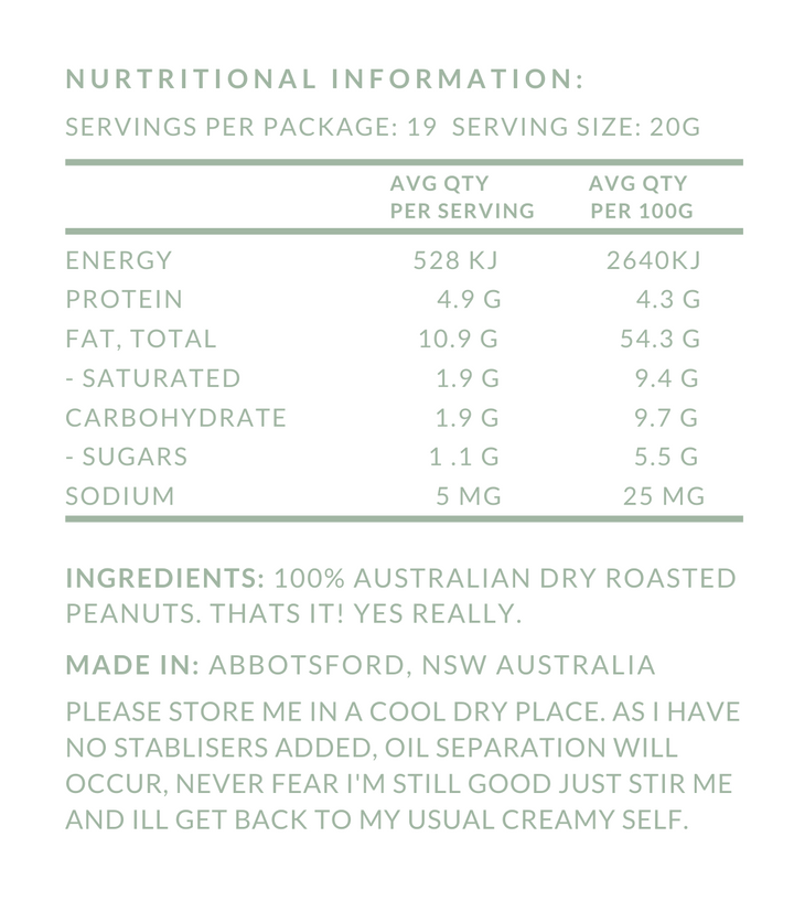 Peanut Butter - 390g