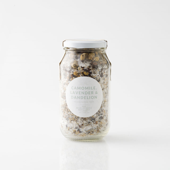 Chamomile, Lavender & Dandelion Rejuvenation Bath Soak