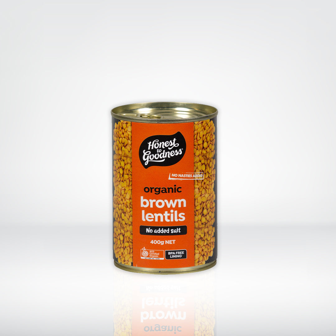Brown Lentils - Organic 400g